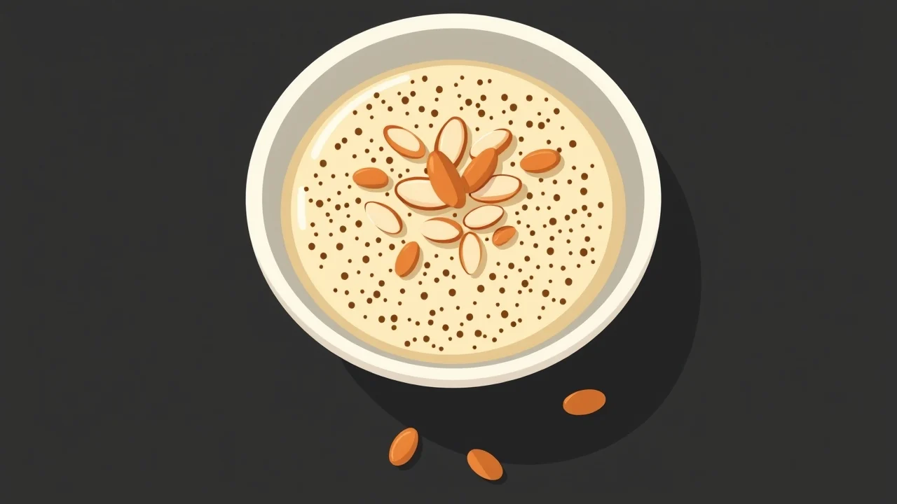 Quinoa Breakfast Porridge with Almonds