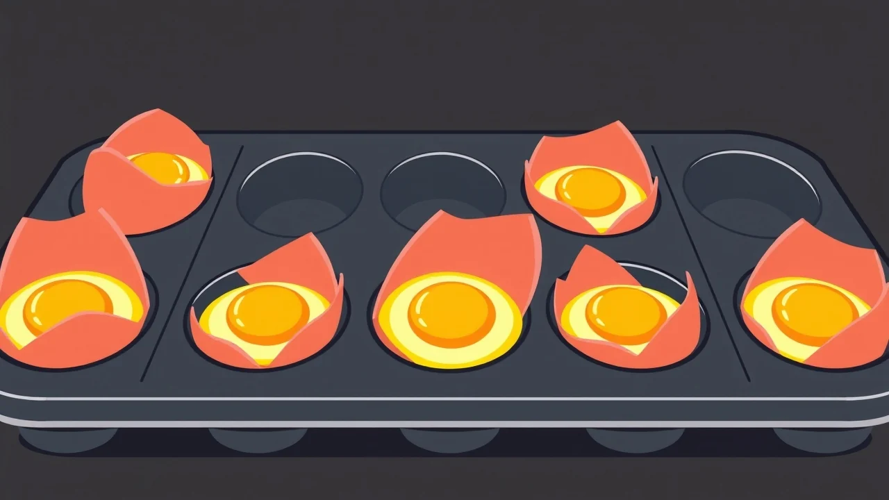 Prosciutto and Egg Muffin Cups