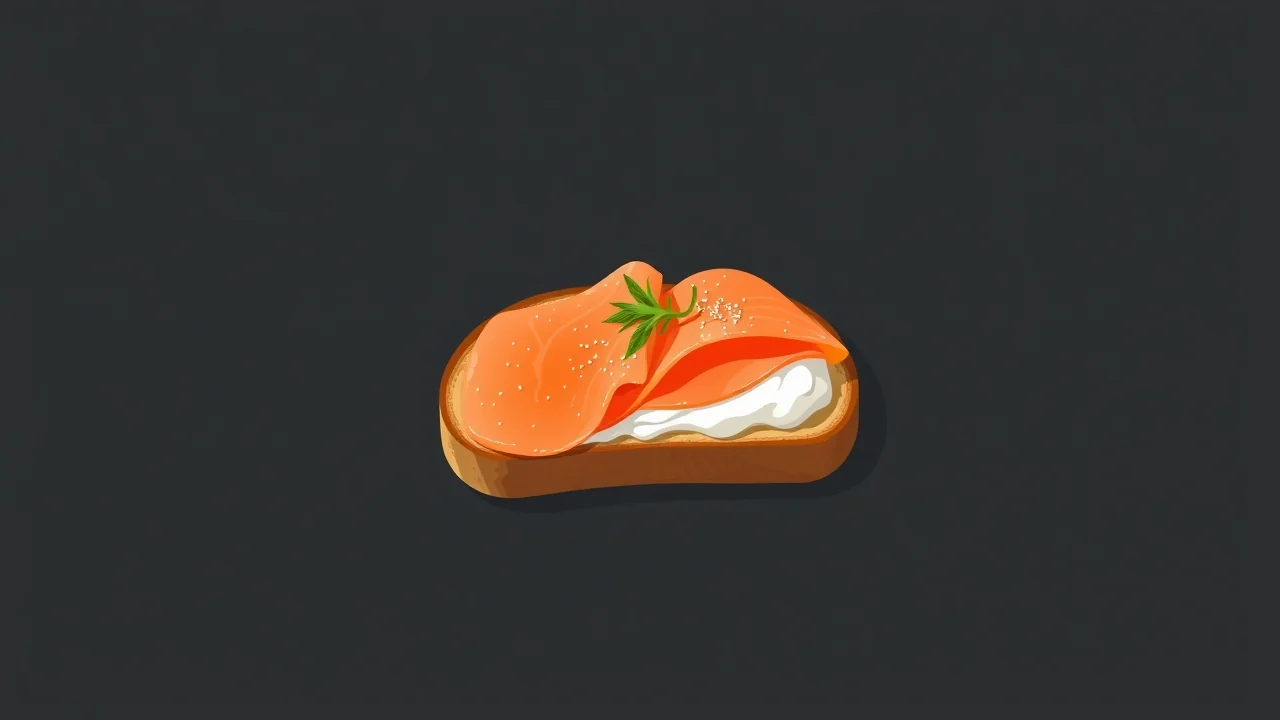 Cottage Cheese and Smoked Salmon Toast