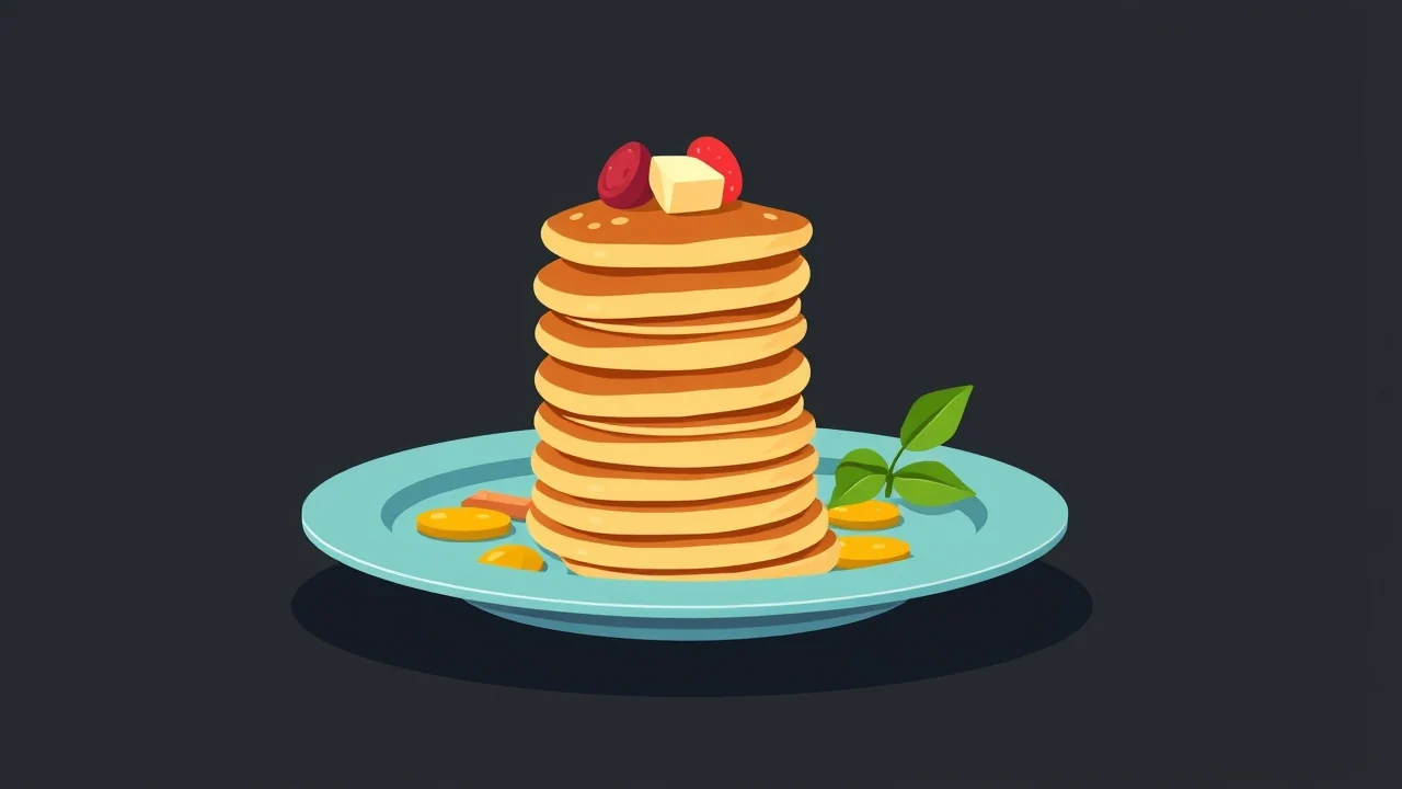 Whey Isolate and Rolled Oat Protein Pancakes