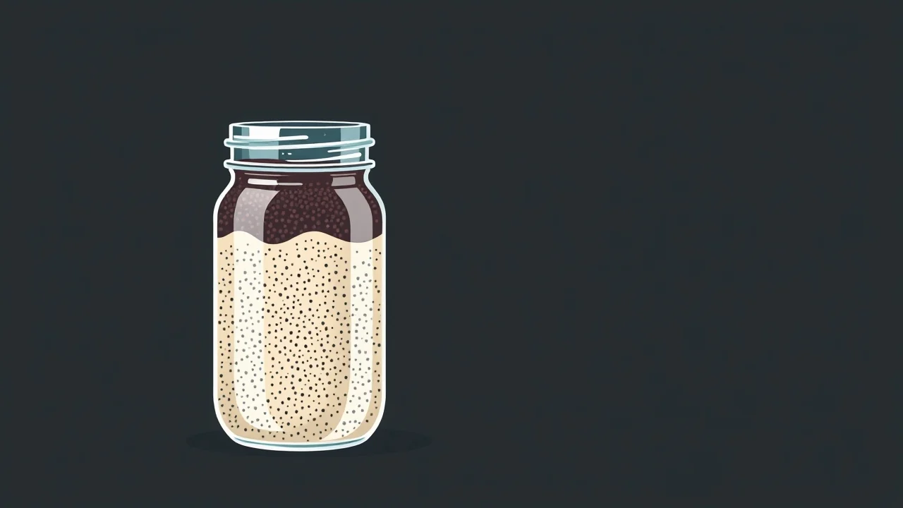 Casein-Infused Overnight Chia Pudding
